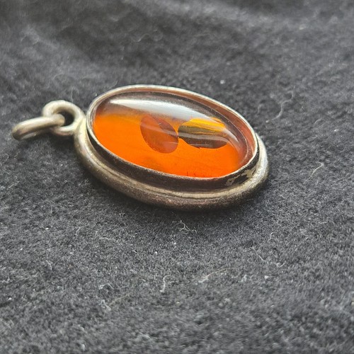 Sterling silver baltic amber - sterling,