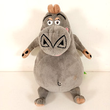 Dreamworks Madagascar 2004 Gloria Hippo Soft Plush Toy 8"