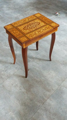 Vintage pedestal table - vintage,