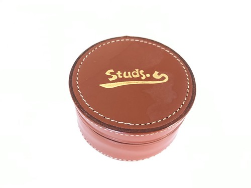Studs real hide made - real, in