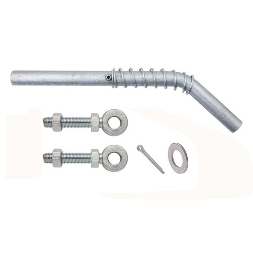 Field farm metal gate spring - field,