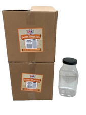 6 Large Sweet Shop Empty Jar