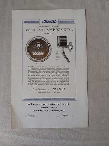 Vintage prewar cooper stewart - vintage,