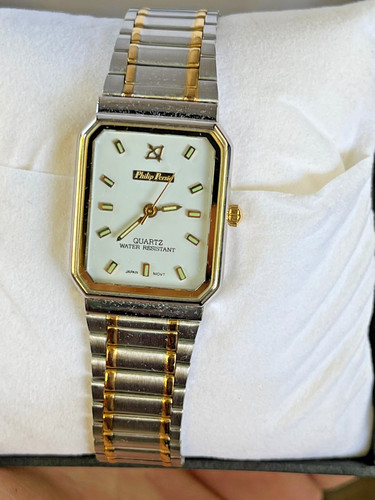 New philip persio quartz - new, watch
