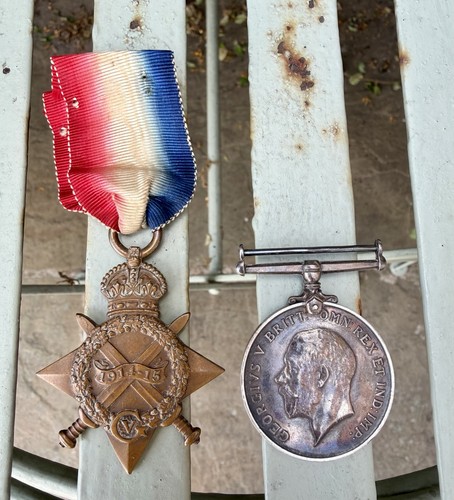 Ww1 1915 star british war - 1915,