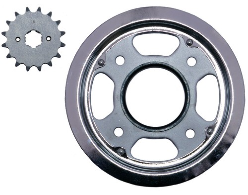 Honda cb400n sprocket set - honda,