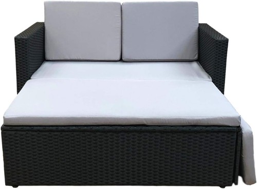 Evre love bed rattan garden - love,