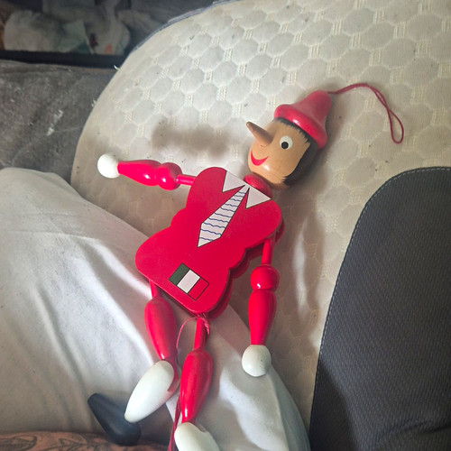 Pinocchio wooden marionette - pinocchio,