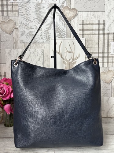 Coccinelle navy blue leather - coccinelle,