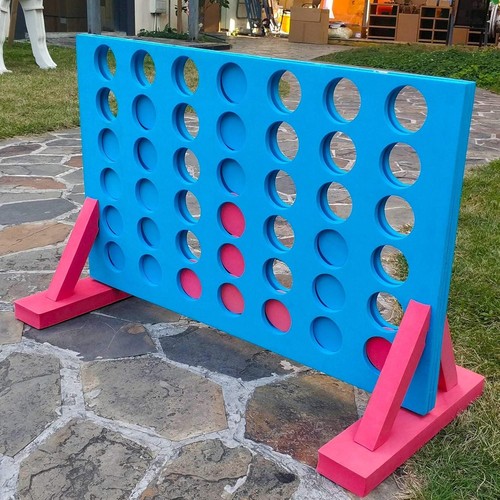 Giant connect four - four, a
