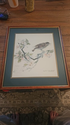 Vintage mad stage watercolour
