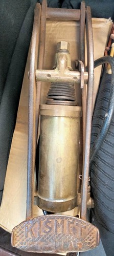 Vintage kismit brass lorry - vintage,