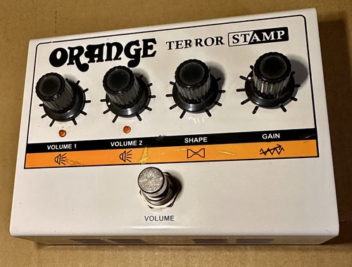Orange terror stamp - orange,