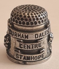 THIMBLE PEWTER Durham Dale's
