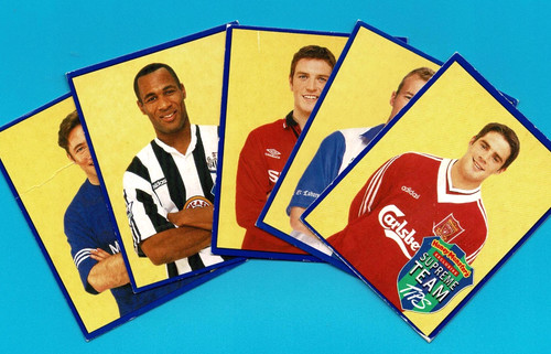 Football trade cards - trade,