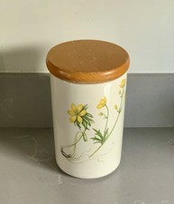 Stunning  Vintage Portmeirion storage jar **The Queens Hidden Garden**