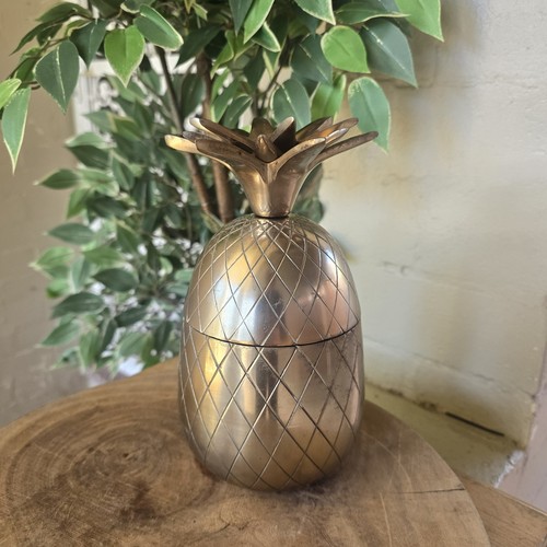 Pineapple ice bucket gold - pineapple,