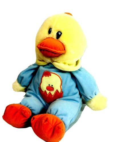 Yellow and orange plush - yellow, baby