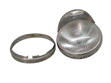 Front Headlight With Dents And