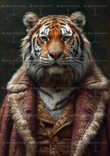 ROYAL TIGER ART PRINT