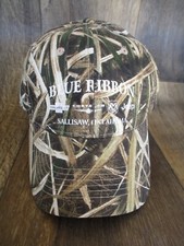 Blue Ribbon Hat Chrysler Dodge Jeep Sallisaw OK DUCKS UNLIMITED CAMO MOSSY OAK