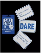 24 Dare Cards For Mens Boys
