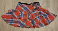 Ralph Lauren girls red and blue tartan skirt/kilt, age 10 years
