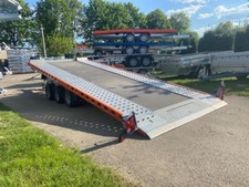 Car transporter tilt bed - car,