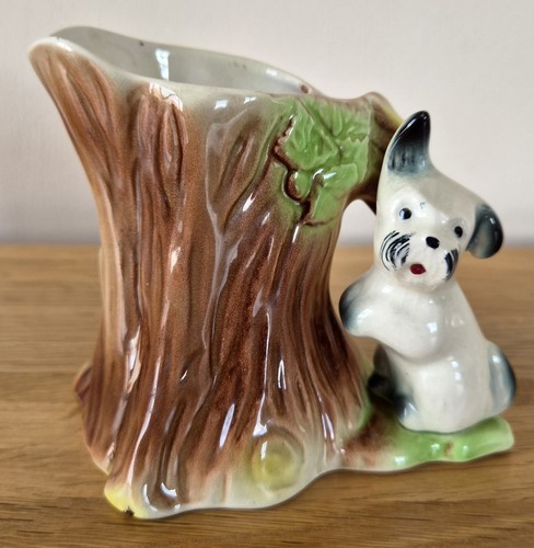 Vintage eastgate pottery dog - vintage,