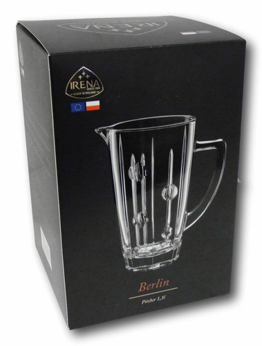 Jug large crystal glass - jug, irena