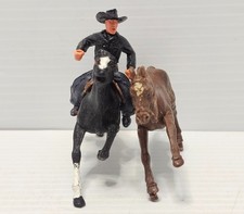 Timpo Swoppet Mounted Cowboy