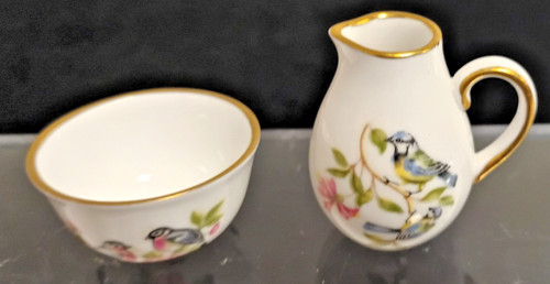 Vintage spode miniature birds - vintage,