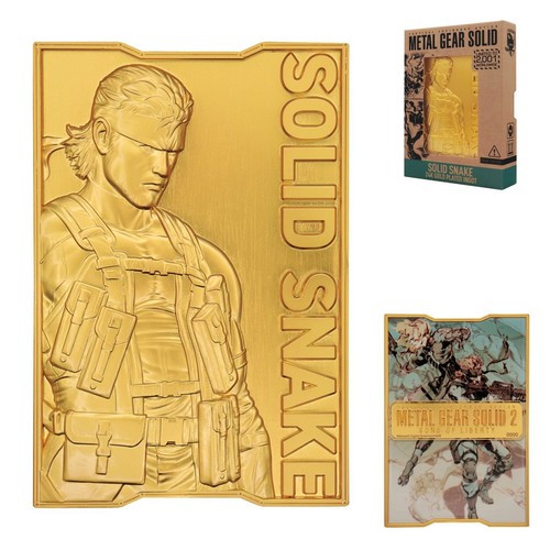 Metal gear solid 24k gold - solid,