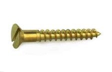 Solid Brass Countersunk Screw