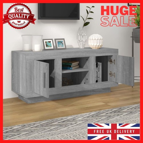 Concrete grey unit wooden - grey, tv
