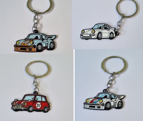 Classic rally enamel car - rally,,