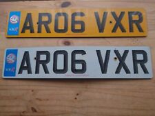 Cherished / Private Registration Plate AR06 VXR Vauxhall Corsa Astra Insignia