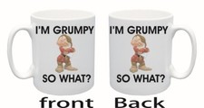 I'M GRUMPY MUG - NOVELTY RUDE