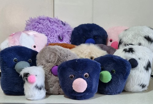 Cute fluffy plush cuddle - cute, plush,