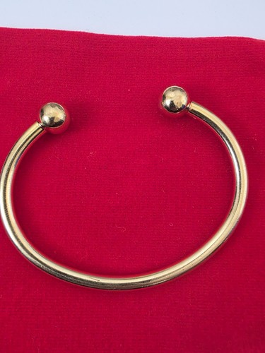 Solid 9ct gold - torque, bangle