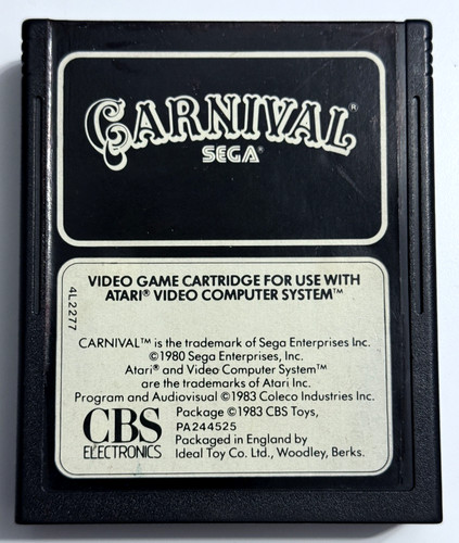 Carnival atari 2600 7800 - 2600, 7800*