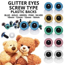 GLITTER SAFETY EYES -  Screw