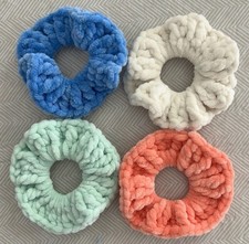 4 Handmade Scrunchies - Sweet
