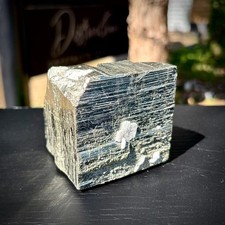 Large pyrite crystal specimen - pyrite,