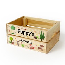 Personalised Kids Toy Woodland