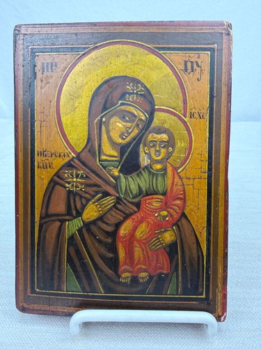 Antique russian orthodox icon - antique,