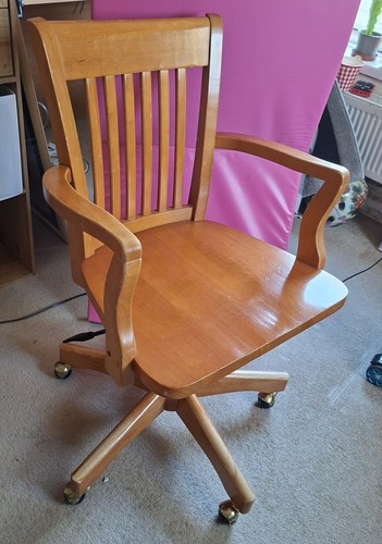 Wooden banker chair styled - chair,