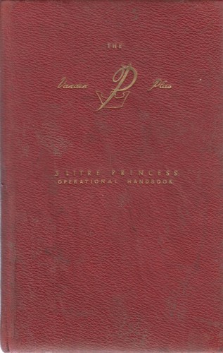 Vanden plas princess litre - princess, 3-litre