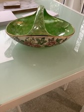 flowered fruit bowl by maling
