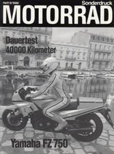 P + Yamaha FZ 750 + endurance